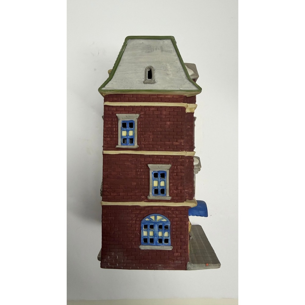 Department 56 Heritage Village Collection Art Gallery Porcelain Christmas House